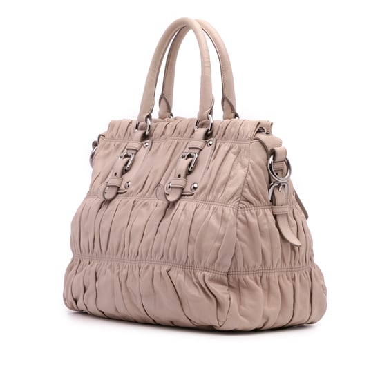 Bolso de Mano Bauletto de Tela - Image 2