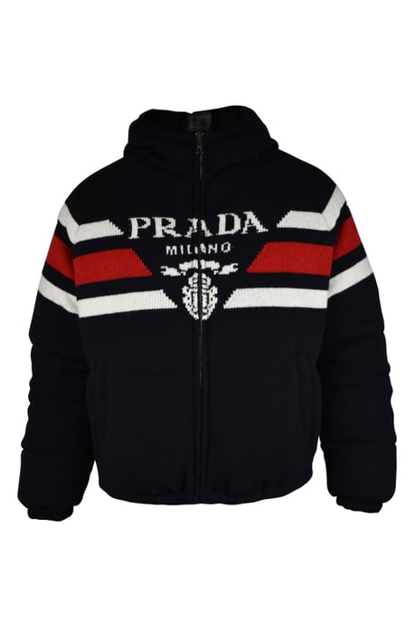 Prada Chaqueta de pluma Negro - Image 1