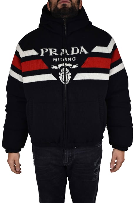 Prada Chaqueta de pluma Negro - Image 2
