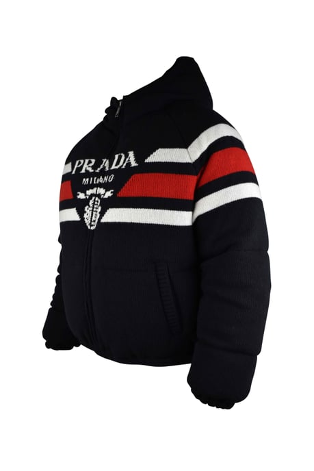 Prada Chaqueta de pluma Negro - Image 4