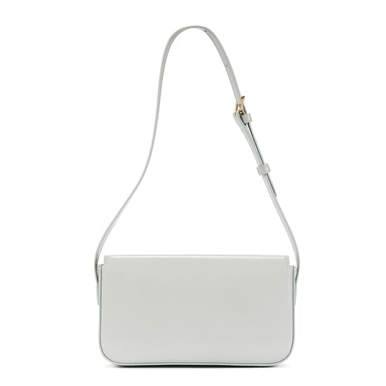 Celine Teen Triomphe Azul  en Grey Cuero de ternero - Image 4