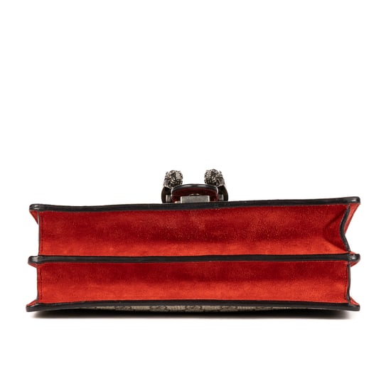 Gucci Dionysus Small en Beige/Rojo Lienzo recubierto - Image 6