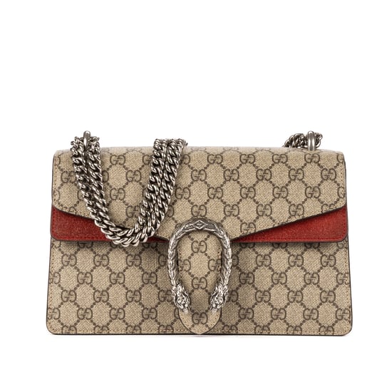 Gucci Dionysus Small en Beige/Rojo Lienzo recubierto - Image 1