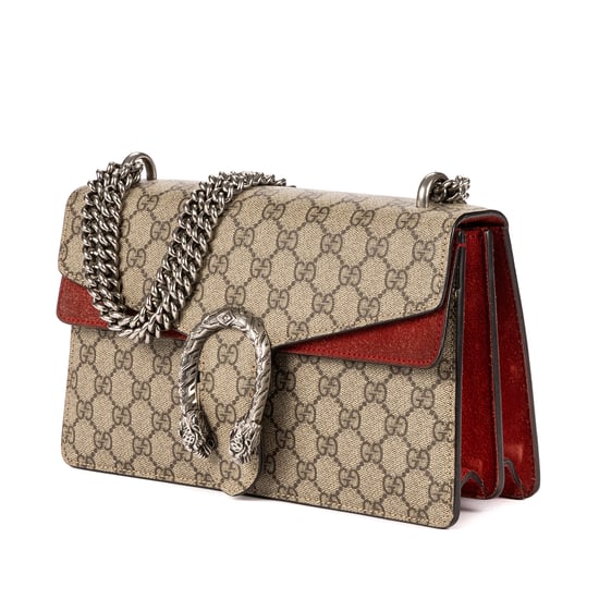 Gucci Dionysus Small en Beige/Rojo Lienzo recubierto - Image 2