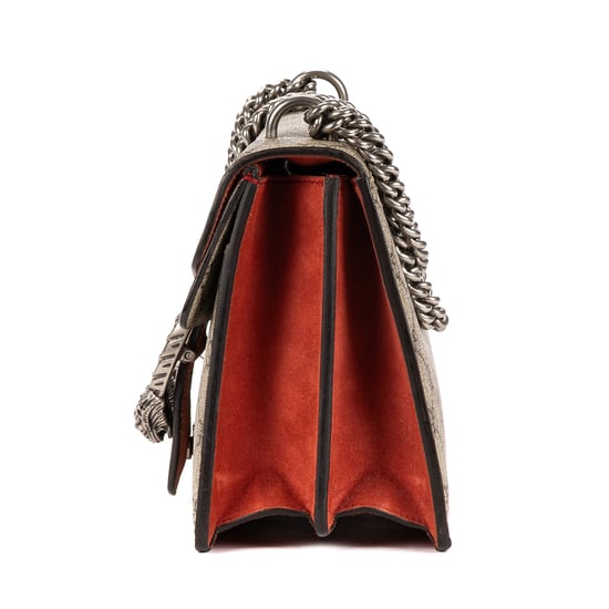 Gucci Dionysus Small en Beige/Rojo Lienzo recubierto - Image 3