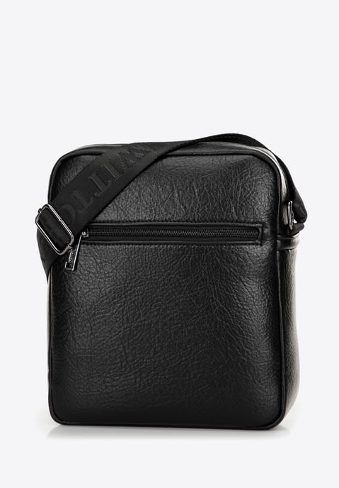 Bolso bandolera Wittchen para hombre de piel sintética con correa ajustable - Image 2