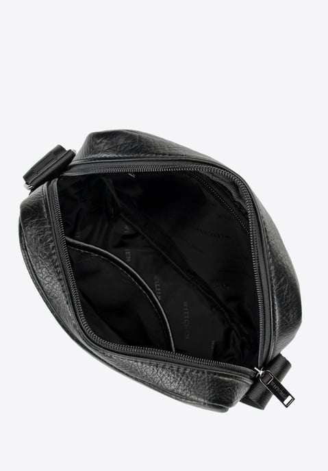 Bolso bandolera Wittchen para hombre de piel sintética con correa ajustable - Image 3