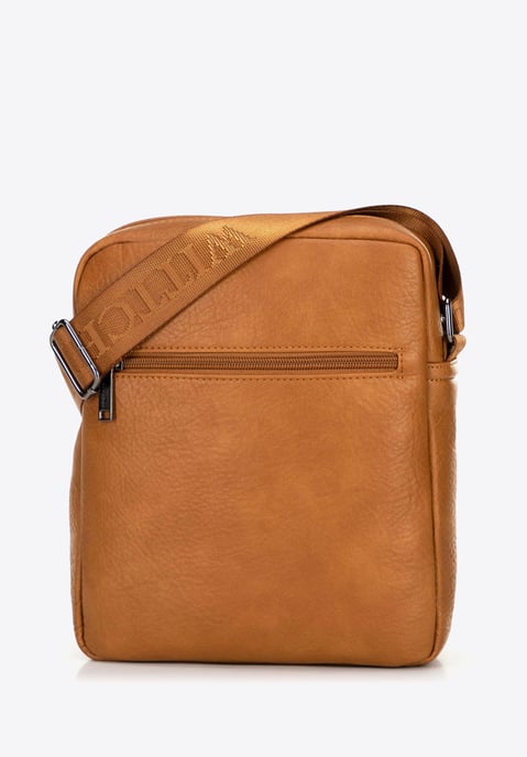 Bolso bandolera Wittchen para hombre de piel sintética con correa ajustable - Image 2
