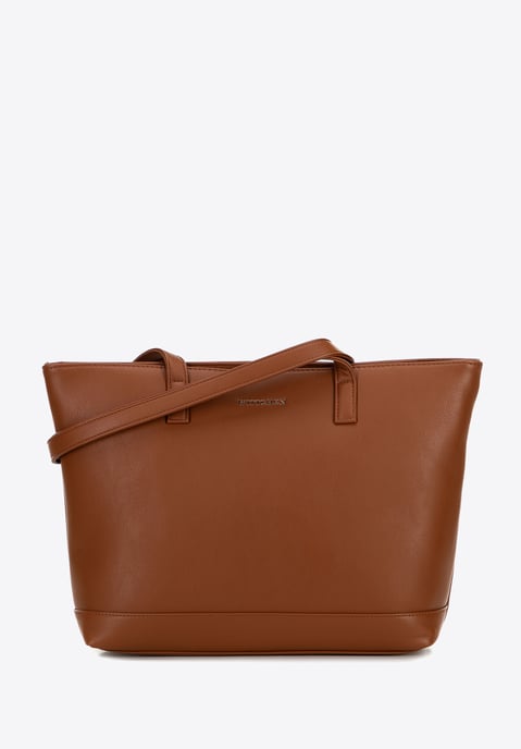 Bolso Wittchen para portátil de 15, 6" para mujer, piel sintética, marrón - Image 1