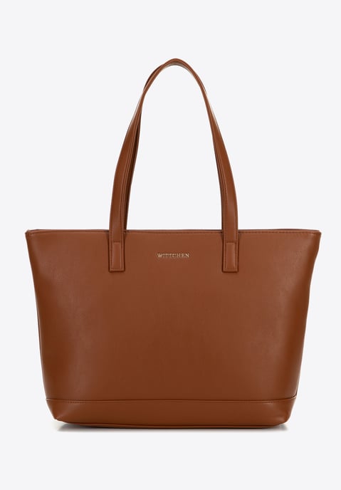 Bolso Wittchen para portátil de 15, 6" para mujer, piel sintética, marrón - Image 2