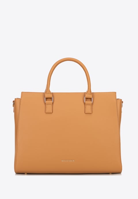 Bolso Wittchen para portátil de 17 pulgadas para mujer, marrón claro - Image 1