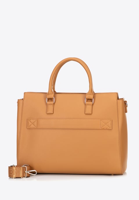 Bolso Wittchen para portátil de 17 pulgadas para mujer, marrón claro - Image 2