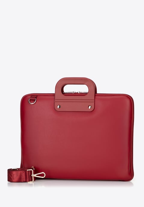 Bolso Wittchen para portátil de 15 pulgadas para mujer, rojo, burdeos - Image 3