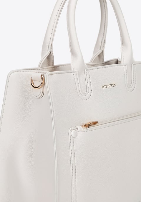 Bolso para portátil Wittchen de 13 pulgadas para mujer en piel sintética color - Image 4
