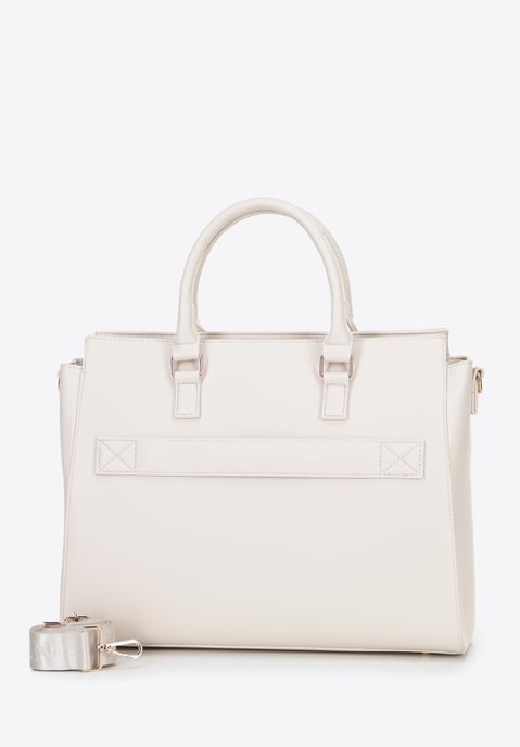 Bolso para portátil Wittchen de 17 pulgadas para mujer en piel sintética color - Image 2