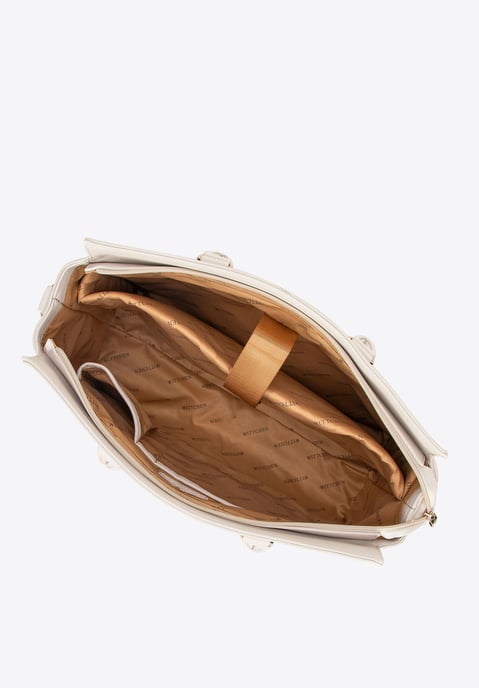 Bolso para portátil Wittchen de 17 pulgadas para mujer en piel sintética color - Image 3