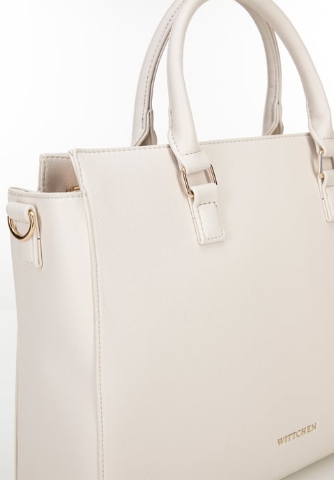 Bolso para portátil Wittchen de 17 pulgadas para mujer en piel sintética color - Image 4