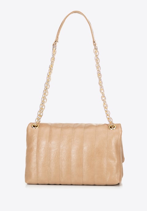Bolso bandolera de piel sintética para mujer Wittchen, dos compartimentos - Image 3