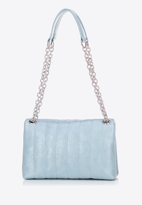 Bolso bandolera de piel sintética para mujer Wittchen, dos compartimentos - Image 4
