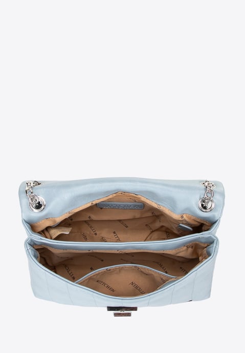 Bolso bandolera de piel sintética para mujer Wittchen, dos compartimentos - Image 5