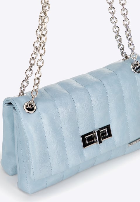Bolso bandolera de piel sintética para mujer Wittchen, dos compartimentos - Image 6