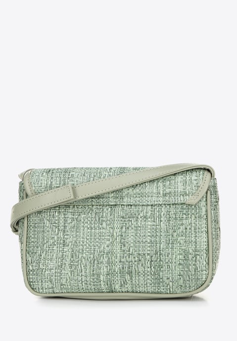 Bolso bandolera trenzado Wittchen Woman con solapa, pequeño - Image 2
