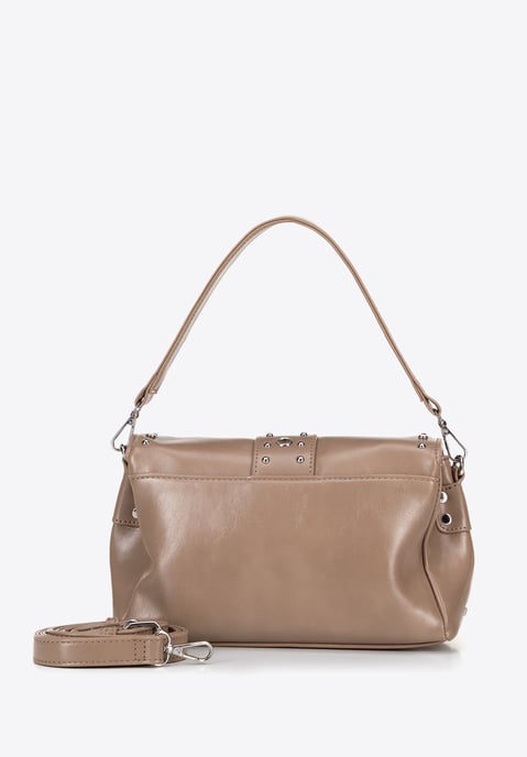 Bolso bandolera de mujer Wittchen de piel ecológica con remaches decorativos - Image 2