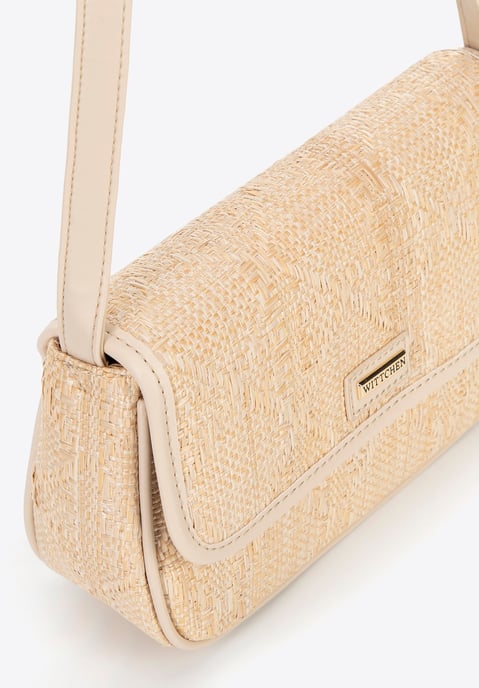 Bolso bandolera trenzado Wittchen Woman con solapa, pequeño - Image 4