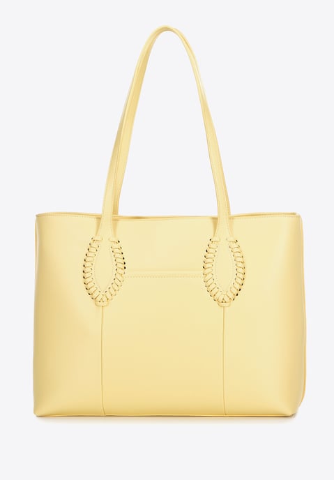 Bolso shopper Wittchen para mujer de piel ecológica con detalles trenzados - Image 3