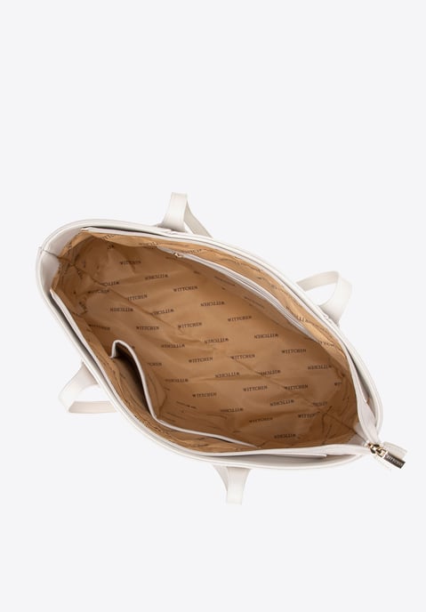 Bolso shopper Wittchen para mujer de piel sintética con detalles tejidos - Image 5