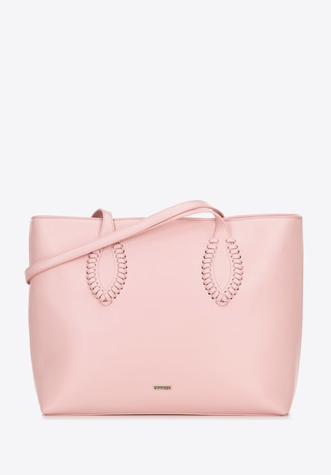 Bolso shopper Wittchen para mujer de piel ecológica con detalles trenzados - Image 2