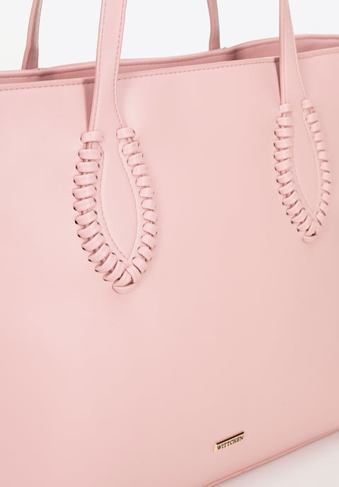 Bolso shopper Wittchen para mujer de piel ecológica con detalles trenzados - Image 6