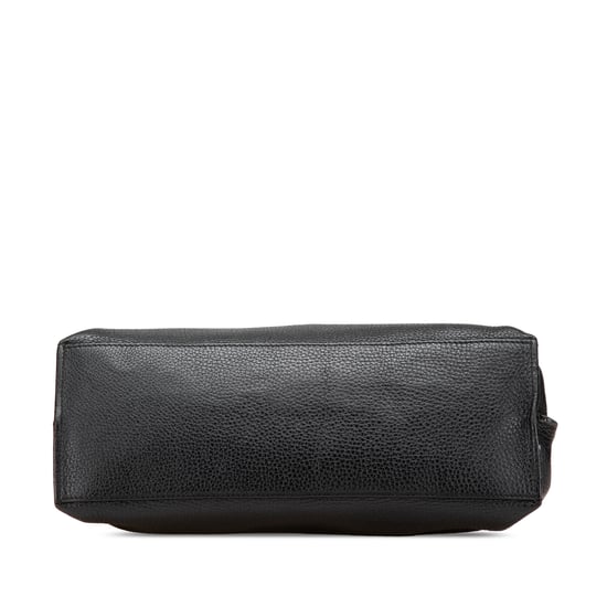 Bolso de cuero con asa de bambú - Image 3