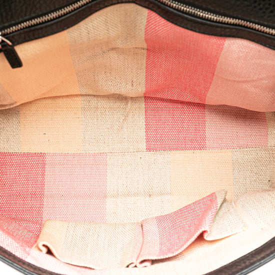 Bolso de cuero con asa de bambú - Image 4
