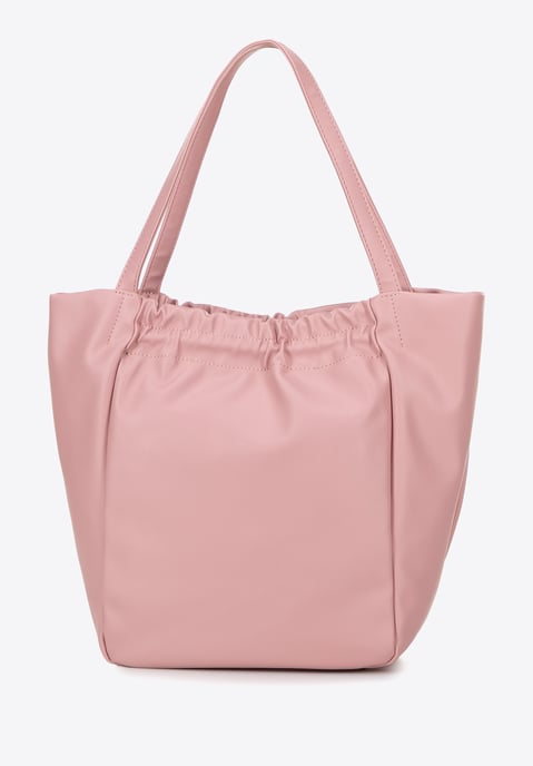 Bolso shopper para mujer Wittchen de piel ecológica con correas decorativas - Image 3