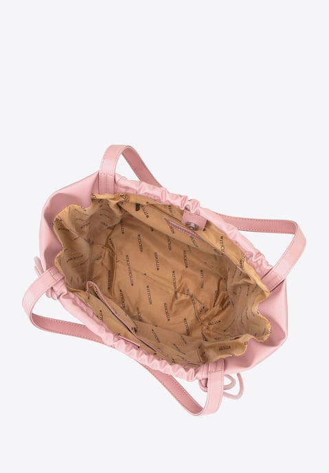 Bolso shopper para mujer Wittchen de piel ecológica con correas decorativas - Image 4