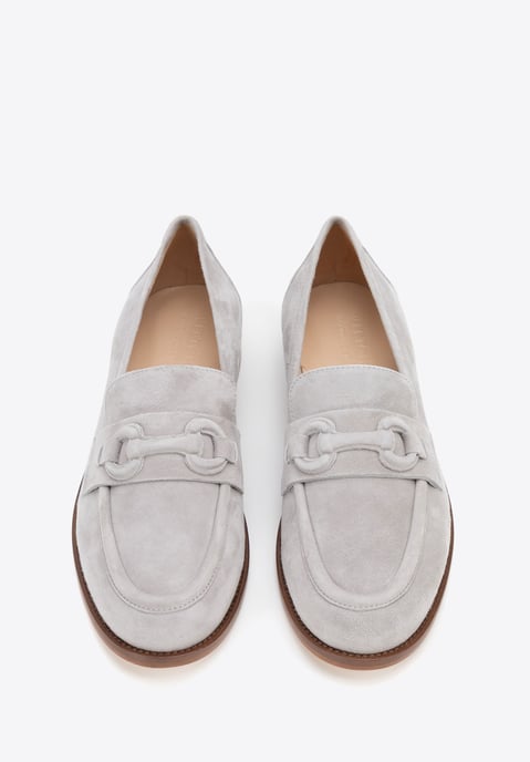 Mocasines de piel auténtica para mujer Wittchen con hebilla sutil - Image 3