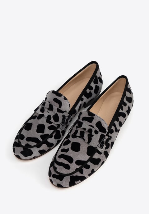 Mocasines Wittchen con estampado de leopardo para mujer, de piel auténtica - Image 2
