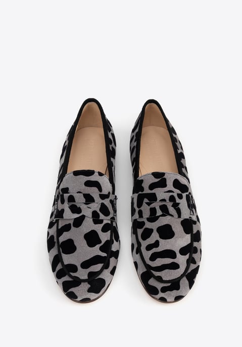 Mocasines Wittchen con estampado de leopardo para mujer, de piel auténtica - Image 3