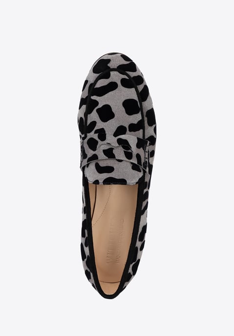 Mocasines Wittchen con estampado de leopardo para mujer, de piel auténtica - Image 5