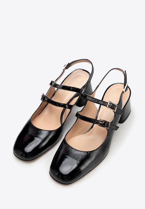 Zapatos de salón de piel con tiras para mujer de Wittchen - Image 2
