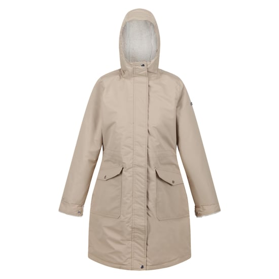 Regatta Womens/Ladies Romine Waterproof Parka (Barleycorn/Light Vanilla) - Image 1