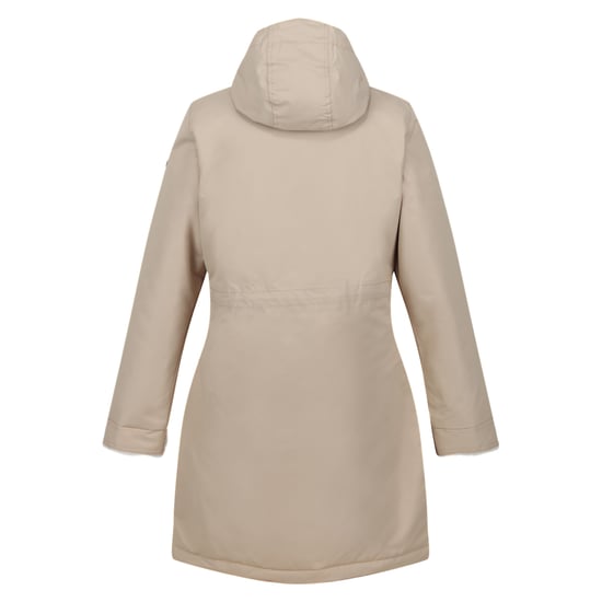 Regatta Womens/Ladies Romine Waterproof Parka (Barleycorn/Light Vanilla) - Image 2