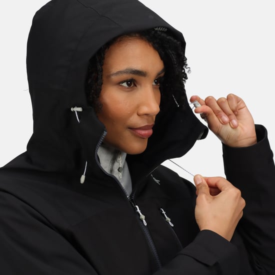 Regatta Womens/Ladies Britedale Waterproof Jacket (Black) - Image 5