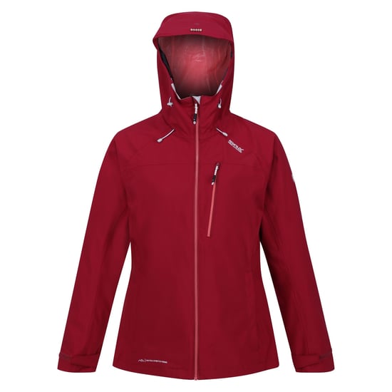 Regatta Womens/Ladies Britedale Waterproof Jacket (Rumba Red) - Image 1