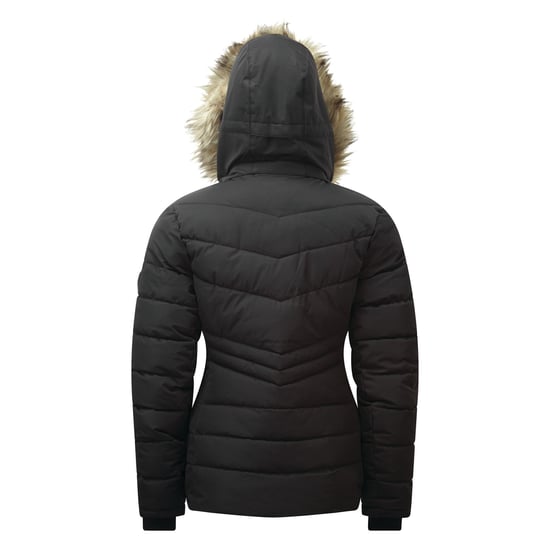 Dare 2B Womens/Ladies Glamorize II Swarovski Ski Jacket (Black/Natural) - Image 2