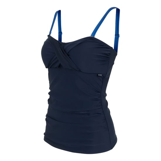 Regatta Womens/Ladies Aceana III Tankini Top (Navy/Brightest Blue) - Image 3