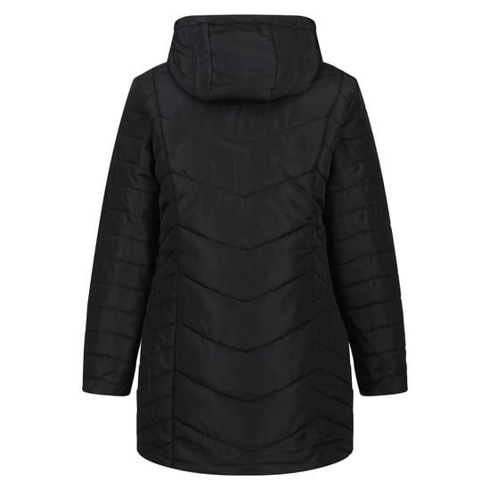 Regatta Womens/Ladies Panthea Insulated Padded Hooded Jacket (Black) - Image 2