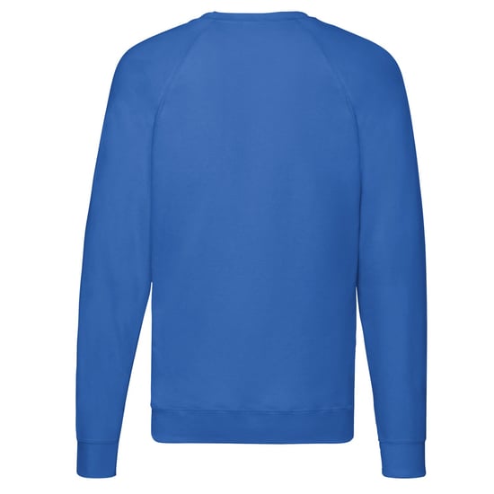 Fruit of the Loom Unisex Adult Lightweight Raglan Sweatshirt (Royal Blue) - Image 2