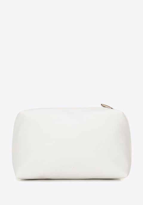 Maleta de mujer Wittchen con bolsa extraíble, color blanco roto, piel ecológica - Image 2